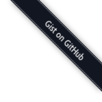 Gist on GitHub